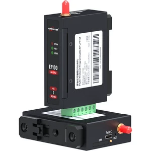4DI 4AI 4Do Rs485 4g Modbus Rtu IO Module Mqtt M2M IoT Gateway