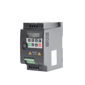Economical 220V Mini VFD Converter Removable Panel Triple Phase Output Frequency Converters For Compressor Motor Applications