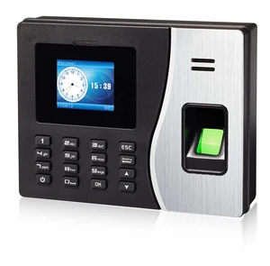WIFI Employee Time Attendance Machine Staff Fingerprint Scanner Clock In And Out Machine Time Recorder