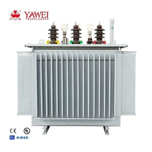 YAWEI 300KVA 11KV 415V IEC Standard Copper Winding Oil Type Three Phase Distribution Transformer