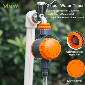 Manufacturer Custom Save Water 2-hour Mechanical Water Timer Controller For Drip Garden Irrigation System