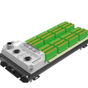 IP20 32 Ports Remote IO Module Profinet Ethercat Ethernet CC-Link Io-Link for Intelligent Digital Output Control Remote DI/DO