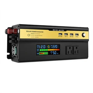 High-Power 12V to 220V/110V 2000W US EU UK Standard Inverter Made in China