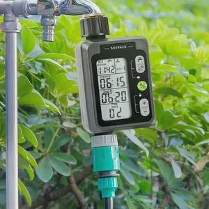 Digital Water Timer Electronic Automatic Irrigation Controller for Garden Hose Faucet Outdoor Use With Easy Setup Manual