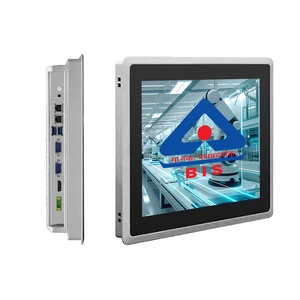 BIS Touch Pc Ip65 Waterproof 10.4 12.1 15 17 19 Inch Touchscreen Android / X86 / Linux Fanless Industrial Wall Mounted Panel Pc