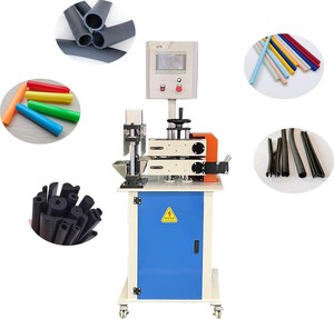 New Automatic High Efficient Hydraulic Hose Cutting Machine 380V Remote Profile Pipe High Single Screw Hose Cutting Machine