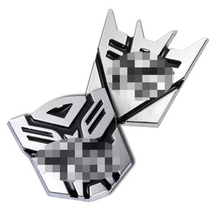 Factory Customized Design 3D Badge PC/ABS Plastic Transformers Sticker TV & Movie Character Home Decoration WYGY Brand Model