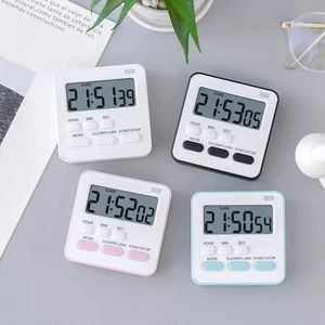 2025 Lcd Mini Kitchen Timer Cooking Alarm Clock Digital Timer Cooking Sleep Shower Study Stopwatch Count Kitchen Gadget Tools