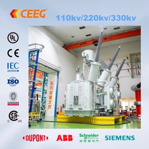 CEEG 110kv 220kV 230kV 330kV 16MVA 40MVA 50MVA 75MVA 80MVA 90MVA120MVA Oill Immersed Power Transformer With High Voltage Test