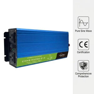 Inversor 12V 24V to 110V 220V Pure Sine Wave Off Grid Inverter 300w 500w 1000w 2000w 3000w 5000w Dc to Ac Solar Power Inverter