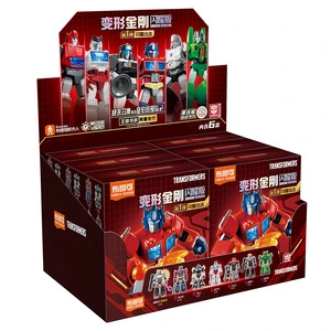 Blokees Transformers Figures Shining Edition01 Original Genuine Chinese Version Assemble Models Building Block Man Toy Blind Box