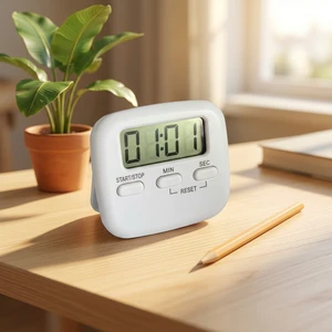 Digital Timers LCD Electronic ABS Common Design Mini Magnetic Kitchen Timer with Stand Holder
