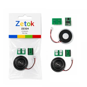 Zetok AI Voice Playback Module With Speaker Sound Prompt Module Electronic Components For Arduino STEM Education Projects