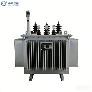 Oil Immersed Transformer S-M-AL Aluminum 11kV to 400V for Heavy Industry Manufacturing Plant