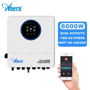 Anern Efficient Power 6.2kw Hybrid Solar Inverter