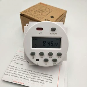 CN101A Small Timer Time Control Switch Automatic Power off Advertising Timer