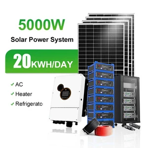 Solarsysolar Energy Systemh 3kwh Netzgebundenessolar Power Systeml10kw 20kwkomplettsolar Systemlsystem Fur Zu Hause 50 / 60HZ