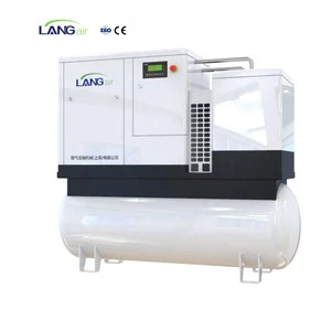 Langair 10 Hp 7.5kw 20hp 15kw Screw Air Compressor Screw Inverter Combined Air Compressor