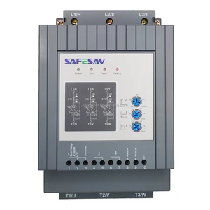 SAFESAV SSR Series Electronic Soft Starter RS485 Communication Water Hammer Prevention Potentiometer Setting 1.1kW 4.5A For