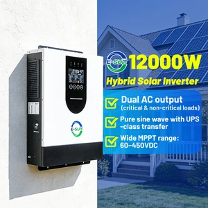 ESUN 12KW ESUN Hybrid Solar Inverter 220V on Grid & Off Grid Solar Power Inverter Household Solar Inverter
