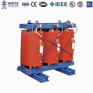 SCB13 Three Phase Epoxy Resin Cast Dry-Type Transformer 80KVA 10KV 400V All Aluminum Material