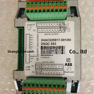 For Robot IO Interface Module 3HAC025917/001/00 DSQC652 Used-3 Months Warranty
