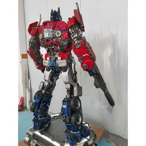 Pre-Sale Outdoor Giant Optimus Prime Transformer Robot Sculpture Transformer Life Size Movie Statues Hero Statue
