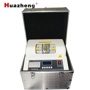 Rigid Strength Meter Fully Automatic Digital Transformer Oil Break Down Voltage BDV Testing Set 100 KV
