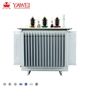 Yawei 3 Phase Step Down 33kv 50kva 100kva 200kva 300kva 400kva 0il Immersed Transformers Pricing