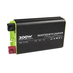 12v 24v 48v 110v 220v Power Inverter with by Pass Function 300w Pure Sine Wave Inverter