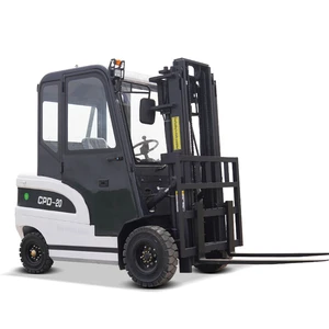 Electronic Power Steering Four-wheel Counterbalanced Electric Forklift Melhores Empilhadeiras Eletrica