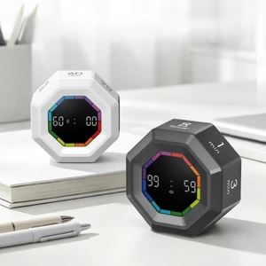 Factory Price Magnetic Back Gravity Sensor Pomodoro Timer Minuteur Visual Desk Countdown Student Cooking Kitchen Timer