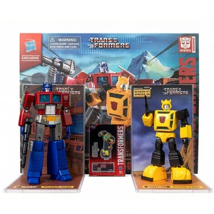 YOLOPARK TransformersG1Optimus Prime&Bumblebee Set16-20cm Model Kit Assembly Action Figure Collectible Casting Toy for Fans&Kids