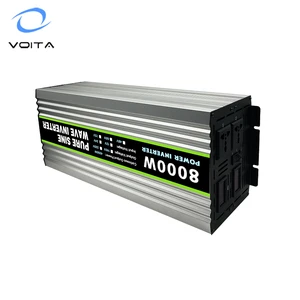 Pure Sine Wave Inverter 8000W 12V/24V 220V High Power Inverter Universal Type Battery Inverter