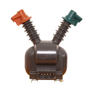 Double-pole Outdoor Voltage Transformer Resin Cast Rated Voltage 11kV, Ratio 11000/220V, Accuracy Class 0.5/3P Or 6P, 30/50VA