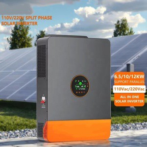 PowMr Low Price 24V 48V Single Phase Frequency Inverter Solar Inverter 4.2KW 6.2KW Hybrid Inverter for Home