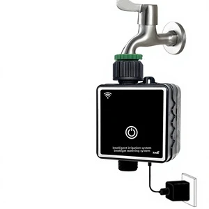 Smart WiFi Timer Drip Irrigation System with APP Control and Precise Watering for Home & Garden