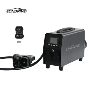 EONDRIVE European Standard CCS2 V2L 5.5KW EV Portable Discharge Station Gun Outdoor Inverter Device External Discharge 93%