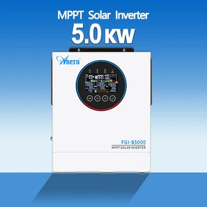 Anern Solar Inverter 3KW 5000W MPPT Hybrid Inverter 24V Work Without Battery Inversor Hibrido Onduleur Solaire Hybride