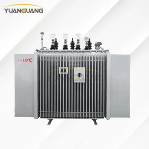 Schools 10.5kV 400v 2500kVA 1MVA 1.2MVA Oil-Immersed Three Phase Distribution Transformer High Quality Custom