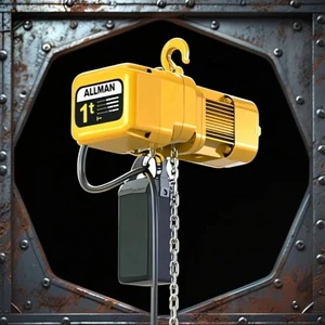 ALLMAN High Efficiency Hoisting 1ton 220V 380Volt Electric Chain Hoist With Inverter Industrial Winch For Lifting And Workshop