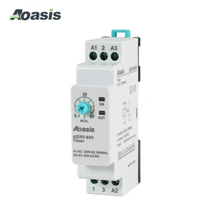 AOASIS AERV-60D Miniature Sealed Electric Adjustable Electronic Delay Time Relay