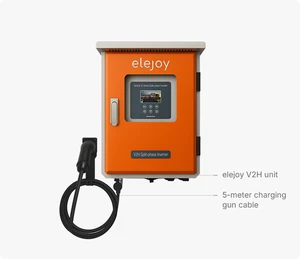 ELEJOY V2H Turn Your Tesla Into a Home Power System EV Discharger Inverter for Nacs Tesla Model 3/Y/S/X USA 7000W Continues