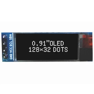 0.91 Inch I2C 12832 OLED Display module Monochrome Oled Display