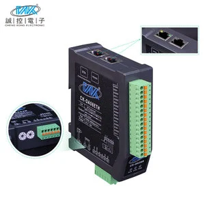 CK-DA08ETH 8-Channel Analog Output 4-20ma RS485 Ethernet Modbus TCP Interface PLC Remote Access Input Output (IO) Module
