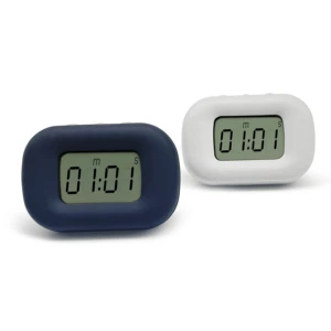 Digital Timer Clock Kitchen Alarm Count Down Timer with Clock Magnetic LCD Large Display