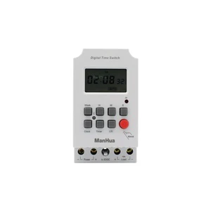 Manhua MT316S-G 6-30VDC 10A Digital Programmable Timer Switch Automatically on OFF