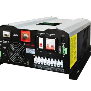 12v 220v 12000w/12kw Hybrid Inverter 12000watt Inversor Solar with Mppt 120a 24v 48v 110v 120v Pure Sine Wave Inverter