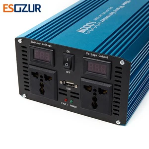 2023 500w 1kw 2kw 3kw 5kw 6kw Inversor Power Inverter 24v 110v 12v to 220v Inventors Off Grid Solar Pure Sine Wave Inverter