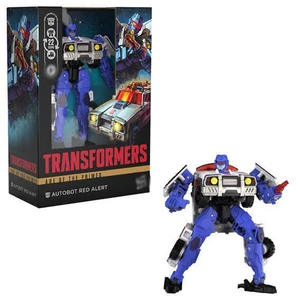 Hasbros Transformerss Red Alert Age of the Primes Movie Character Action Figure Deformable Robot Toy Perfect for Kids&Collectors